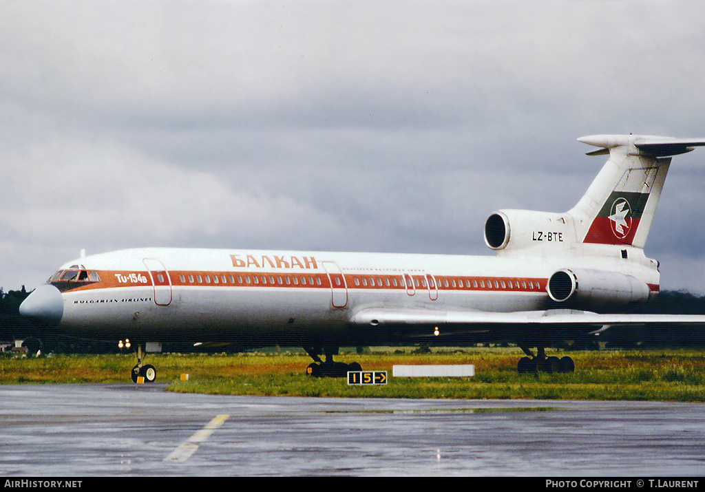 Aircraft Photo of LZ-BTE | Tupolev Tu-154B | Balkan - Bulgarian Airlines | AirHistory.net #184437