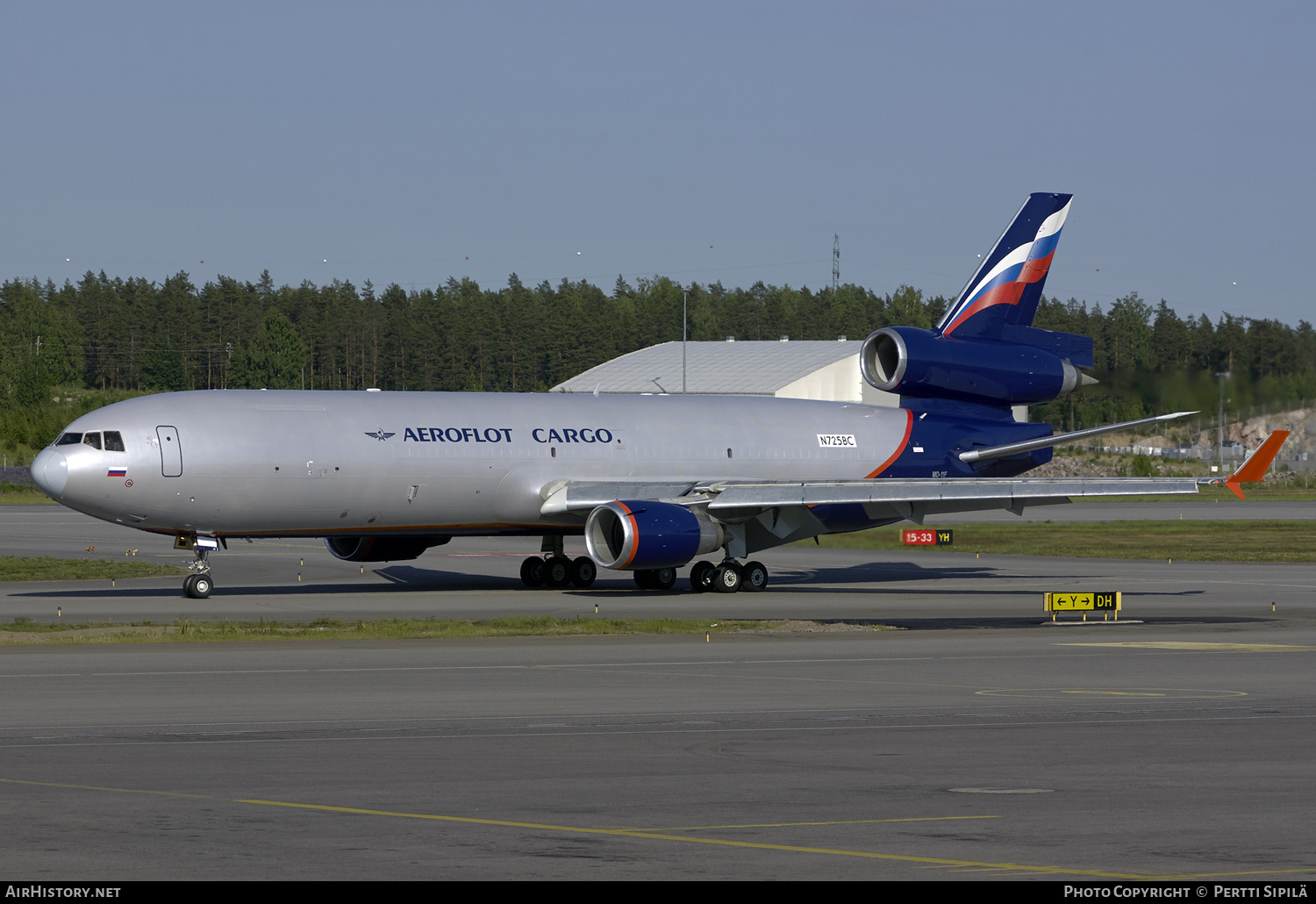 Aircraft Photo of N725BC | McDonnell Douglas MD-11F | Aeroflot - Russian Airlines Cargo | AirHistory.net #184444