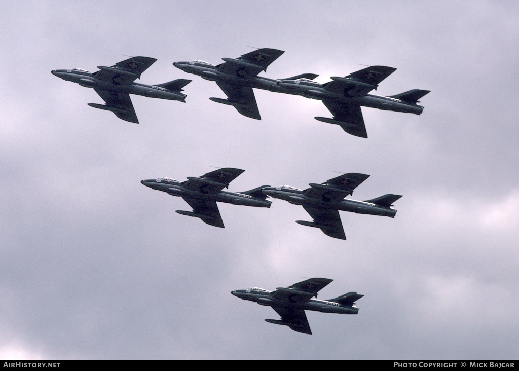 Aircraft Photo of J-4021 | Hawker Hunter F58 | Switzerland - Air Force | AirHistory.net #184448