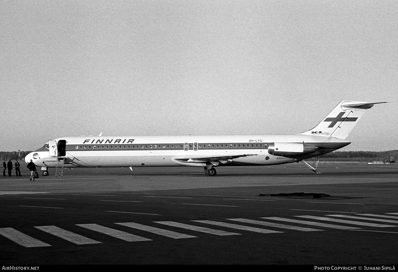 Aircraft Photo of OH-LYU | McDonnell Douglas DC-9-51 | Finnair | AirHistory.net #184457