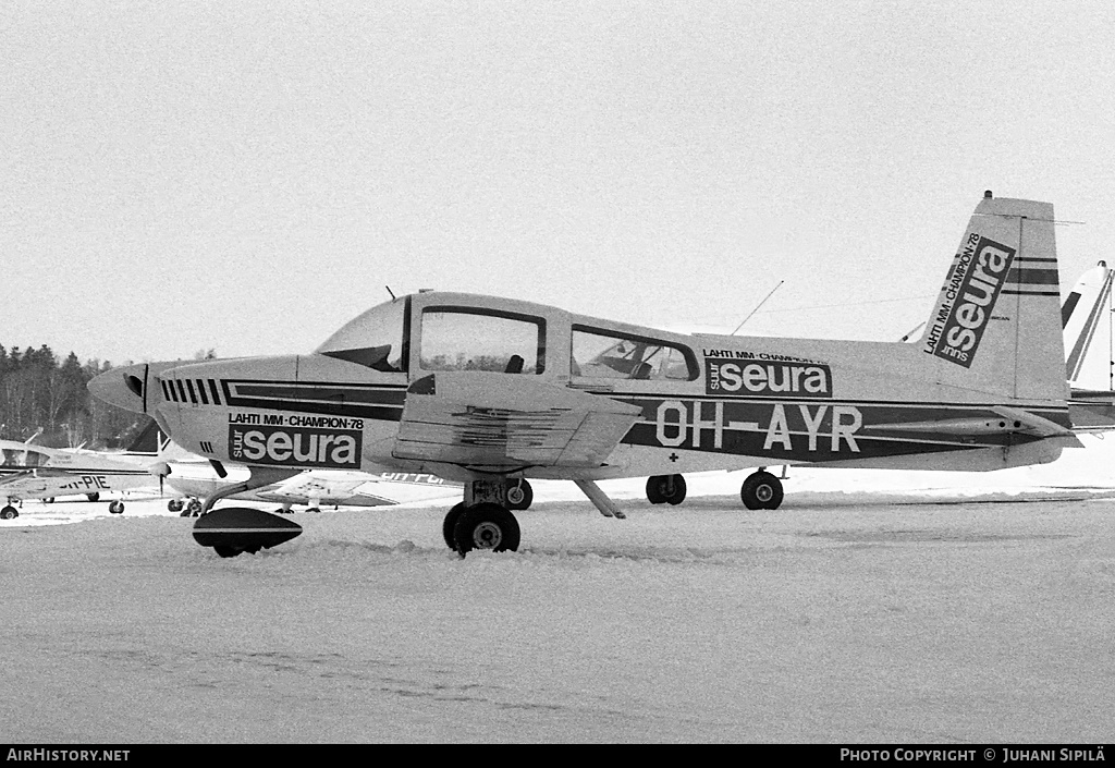 Aircraft Photo of OH-AYR | Grumman American AA-5 | AirHistory.net #184458