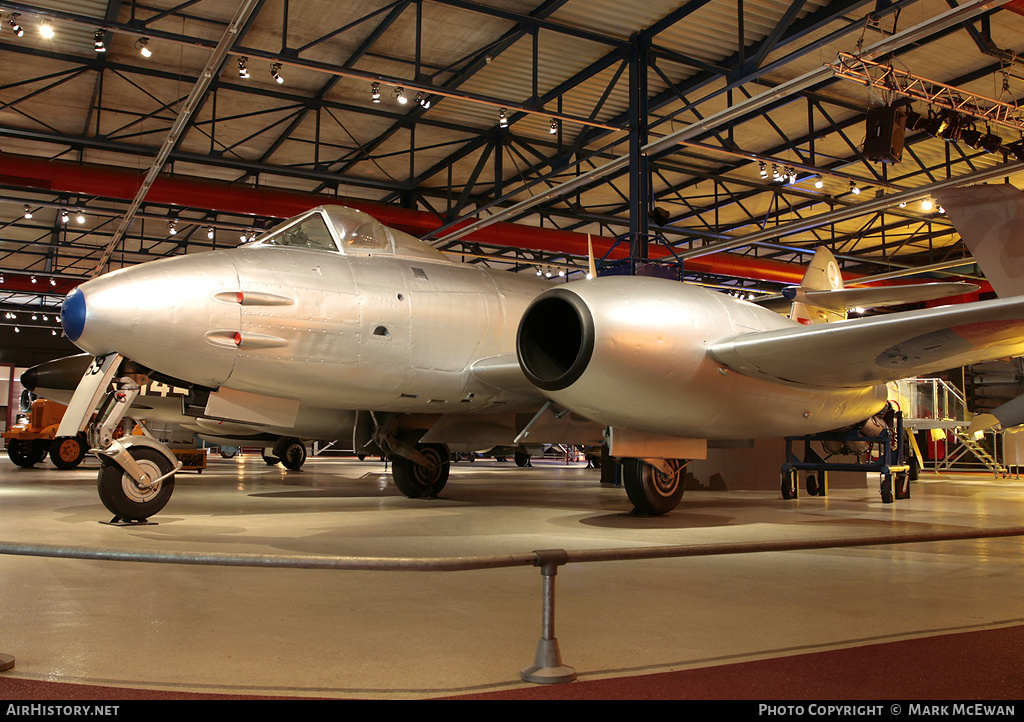 Aircraft Photo of I-69 | Gloster Meteor F4 | Netherlands - Air Force | AirHistory.net #184473