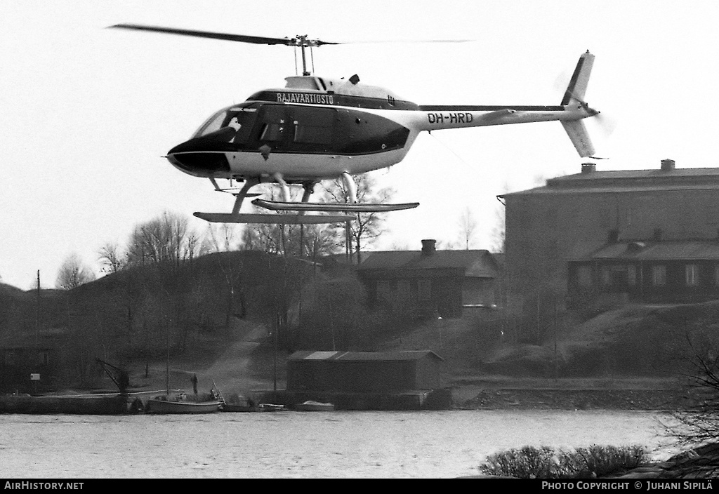 Aircraft Photo of OH-HRD | Bell AB-206A JetRanger | Rajavartiolaitos - Finnish Border Guard | AirHistory.net #184490