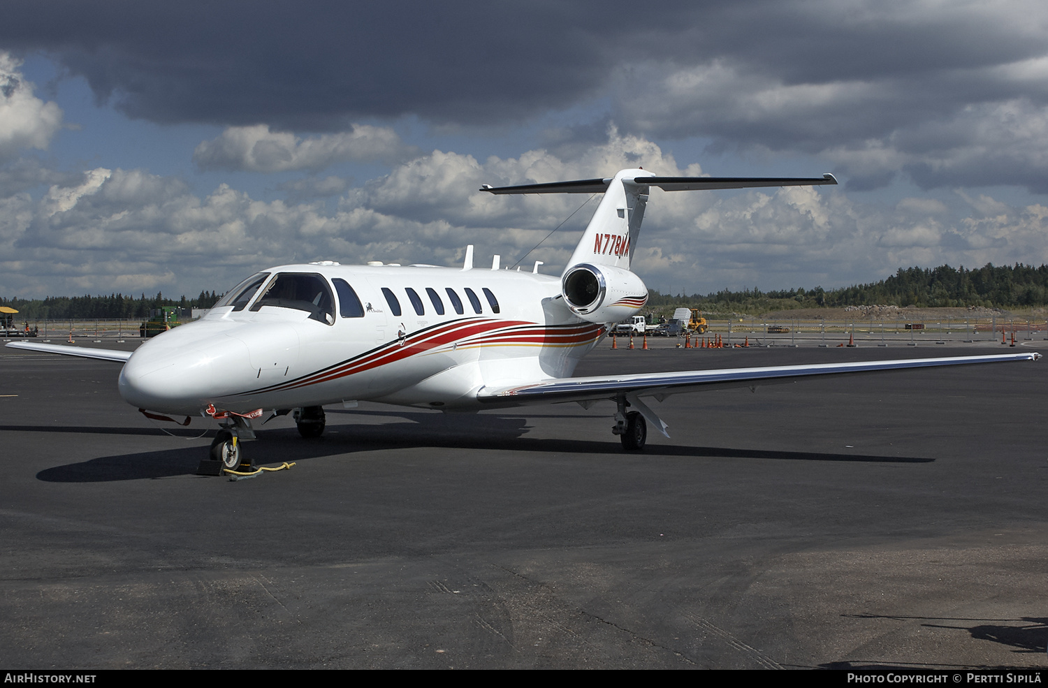 Aircraft Photo of N778MA | Cessna 525A CitationJet CJ2 | Boultbee Aviation | AirHistory.net #184494