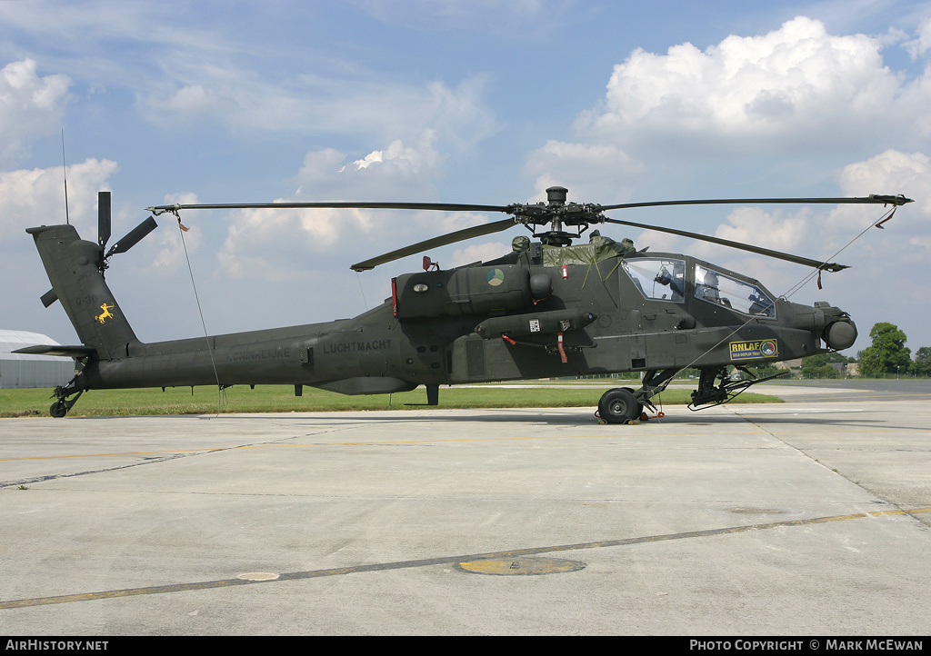Aircraft Photo of Q-30 | Boeing AH-64D Apache Longbow | Netherlands - Air Force | AirHistory.net #184499