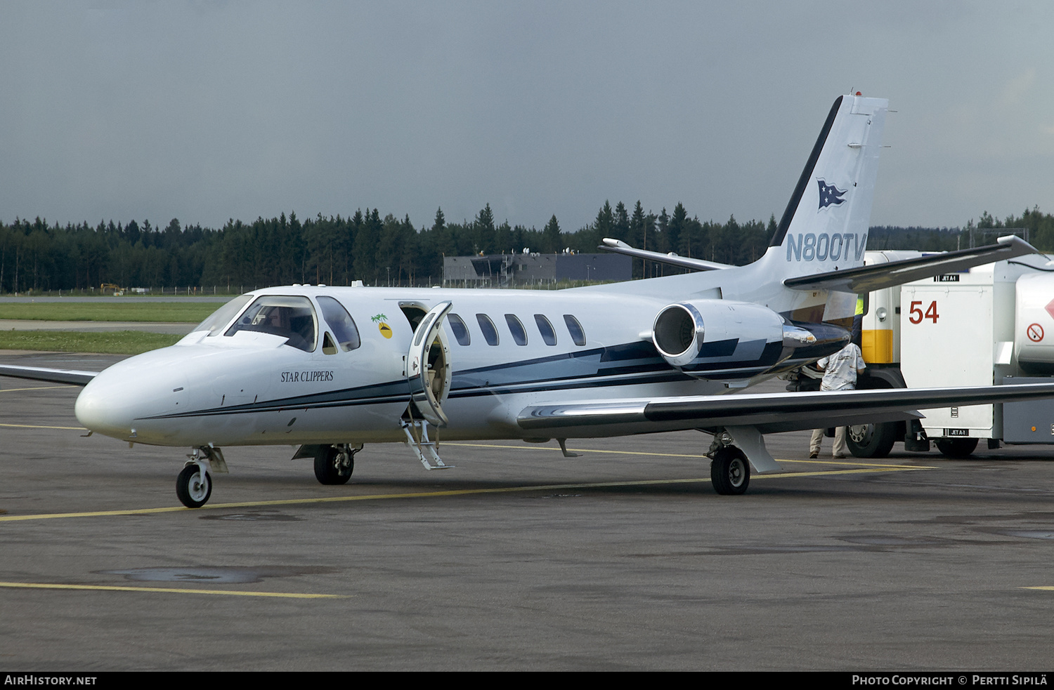Aircraft Photo of N800TV | Cessna 550 Citation II | Star Clippers | AirHistory.net #184515