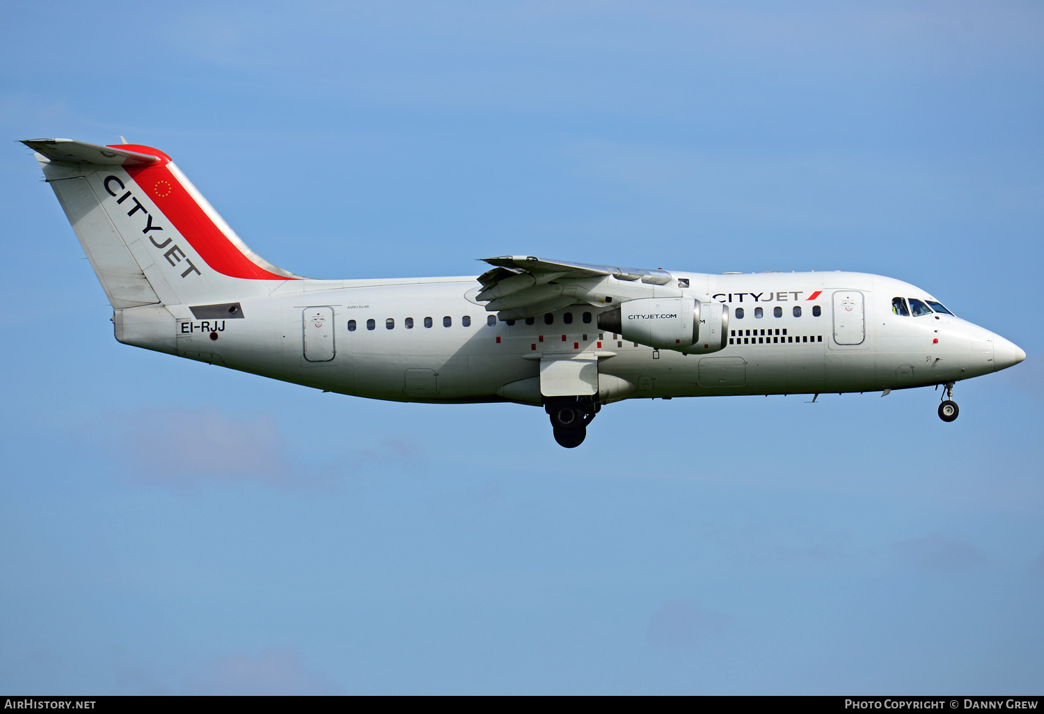 Aircraft Photo of EI-RJJ | British Aerospace Avro 146-RJ85 | CityJet | AirHistory.net #184521