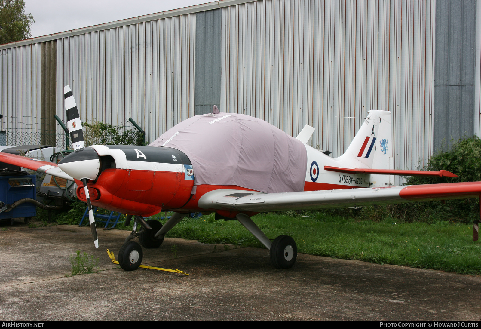 Aircraft Photo of F-AZOG / XX558 | Scottish Aviation Bulldog T1 | UK - Air Force | AirHistory.net #184543