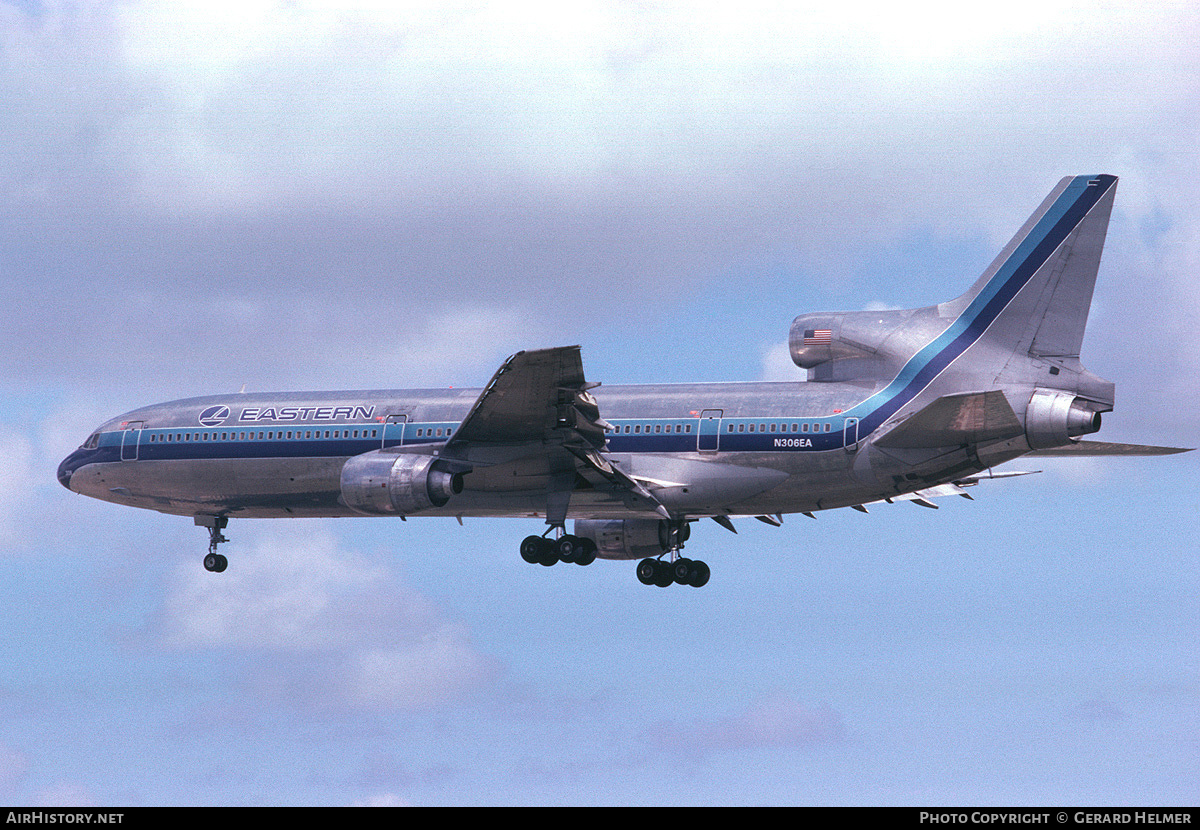 Aircraft Photo of N306EA | Lockheed L-1011-385-1 TriStar 1 | Eastern Air Lines | AirHistory.net #184545