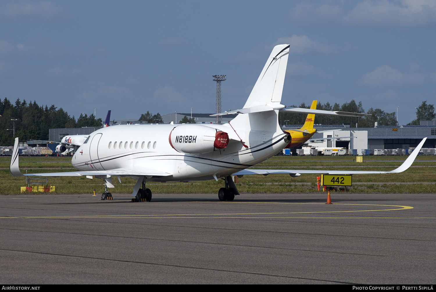 Aircraft Photo of N818BH | Dassault Falcon 2000EX | AirHistory.net #184548