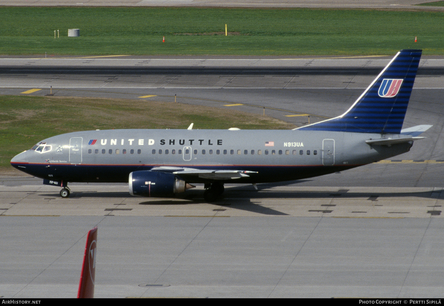 Aircraft Photo of N913UA | Boeing 737-522 | United Shuttle | AirHistory.net #184568