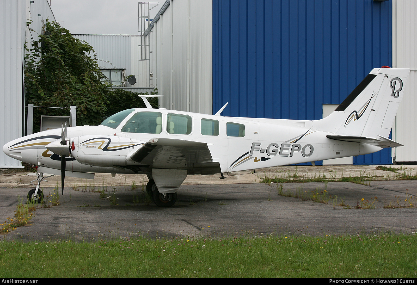 Aircraft Photo of F-GEPO | Beech 58 Baron | AirHistory.net #184570