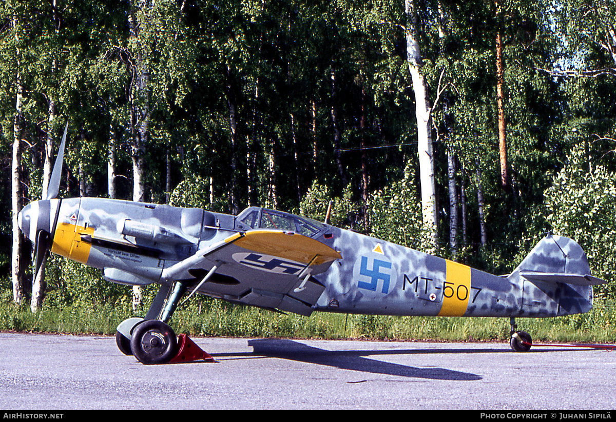 Aircraft Photo of MT-507 | Messerschmitt Bf-109G-6/Y | Finland - Air Force | AirHistory.net #184607