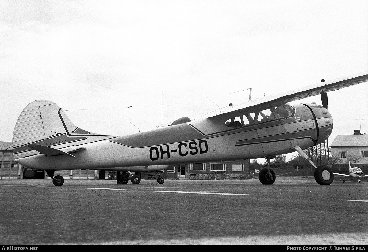Aircraft Photo of OH-CSD | Cessna 195B | AirHistory.net #184608