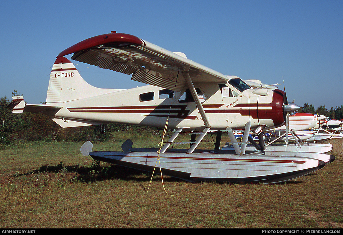 Aircraft Photo of C-FORC | De Havilland Canada DHC-2 Beaver Mk1 | AirHistory.net #184619