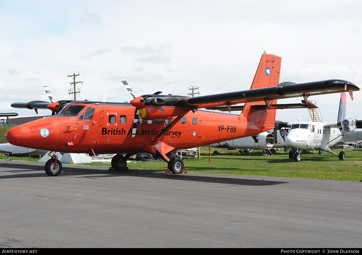 Aircraft Photo of VP-FBB | De Havilland Canada DHC-6-300 Twin Otter | British Antarctic Survey | AirHistory.net #184652