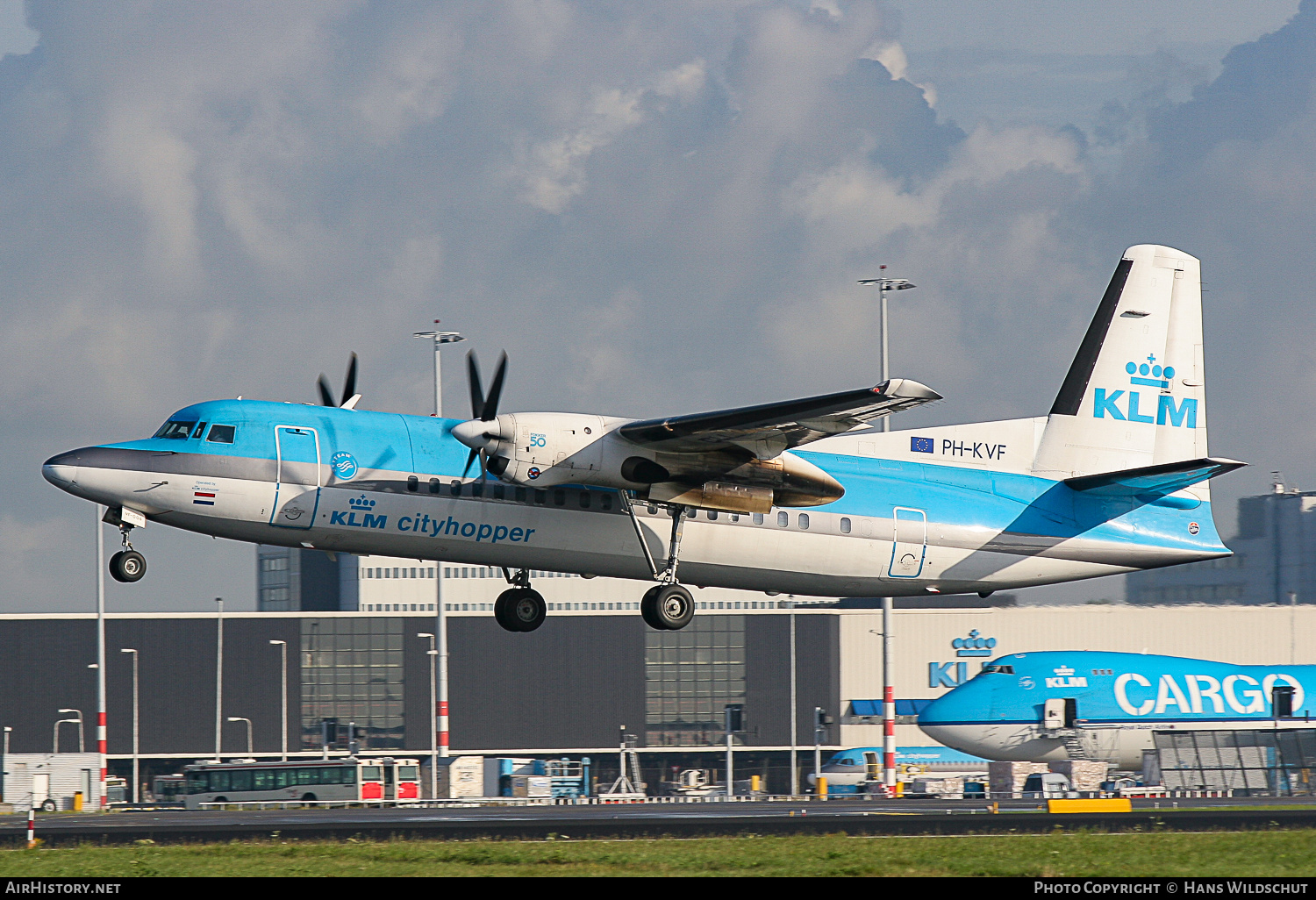 Aircraft Photo of PH-KVF | Fokker 50 | KLM Cityhopper | AirHistory.net #184675