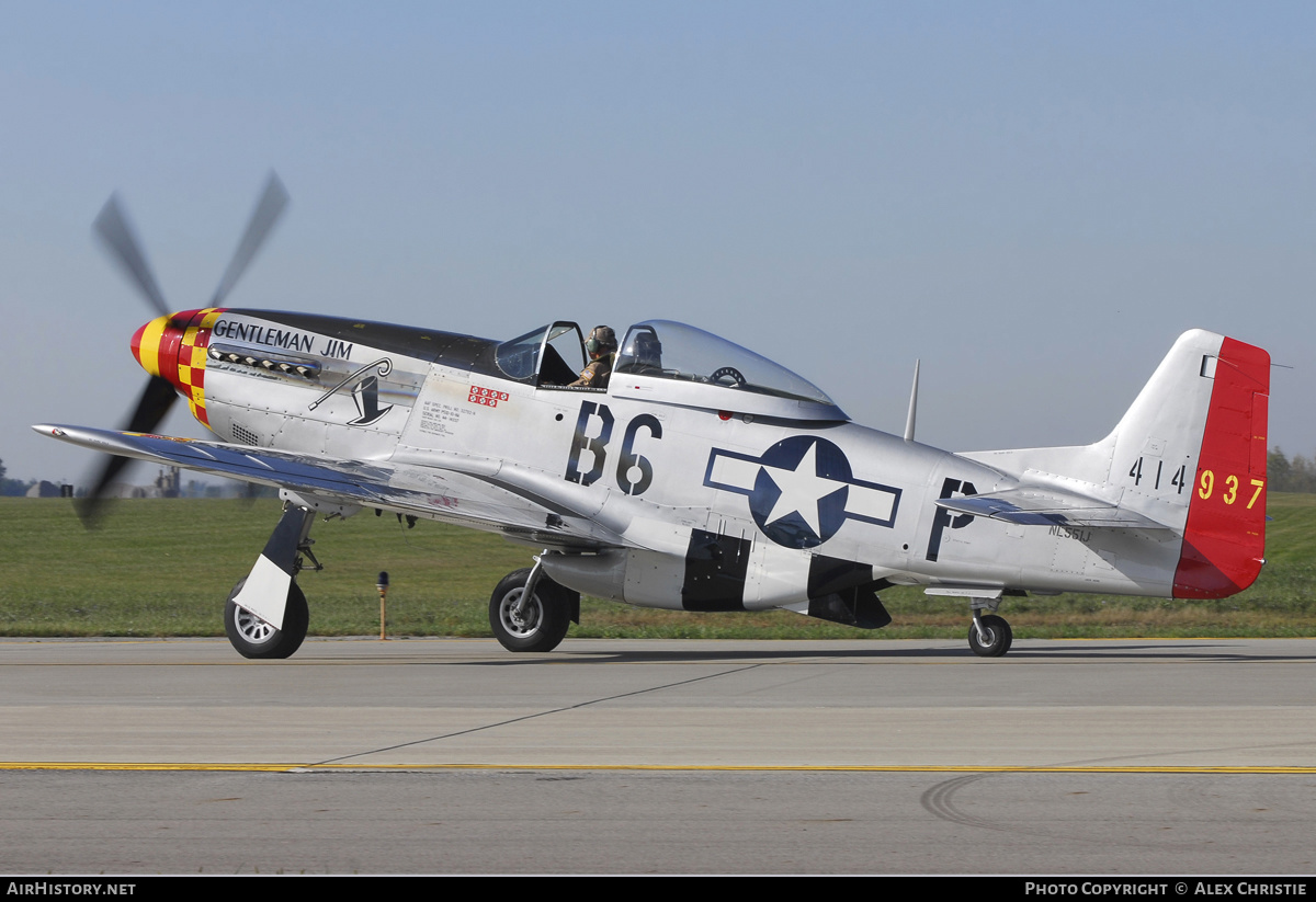 Aircraft Photo of N551J / NL551J / 414937 | North American P-51D Mustang | USA - Air Force | AirHistory.net #184682