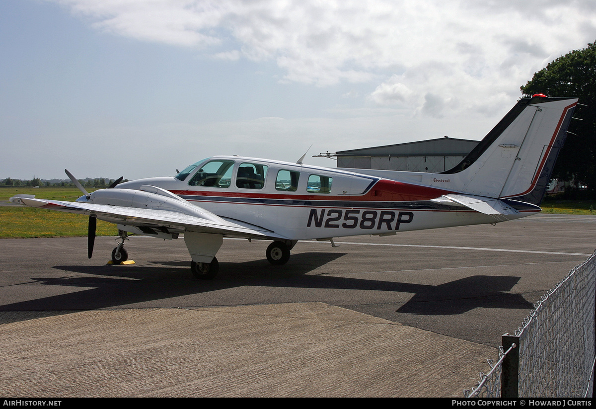 Aircraft Photo of N258RP | Beech 58 Baron | AirHistory.net #184683