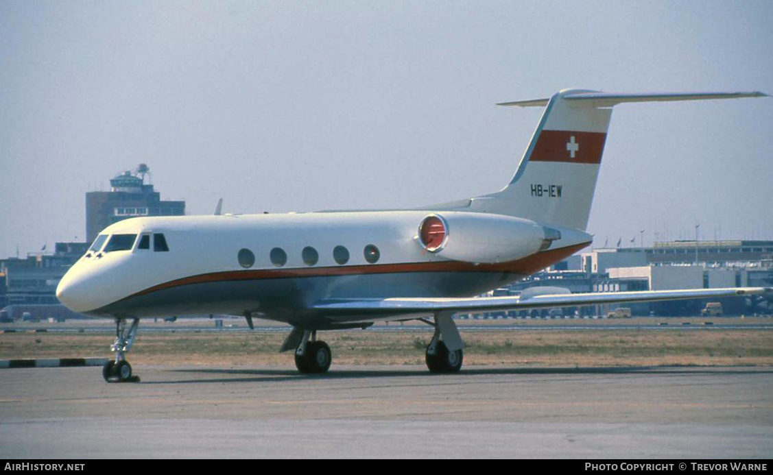 Aircraft Photo of HB-IEW | Grumman American G-1159 Gulfstream II | AirHistory.net #184686