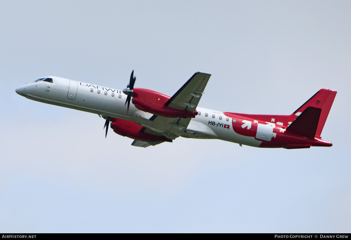 Aircraft Photo of HB-IYI | Saab 2000 | Darwin Airline | AirHistory.net #184699