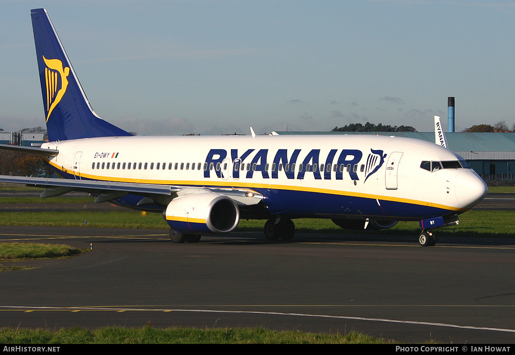 Aircraft Photo of EI-DWY | Boeing 737-8AS | Ryanair | AirHistory.net #184705