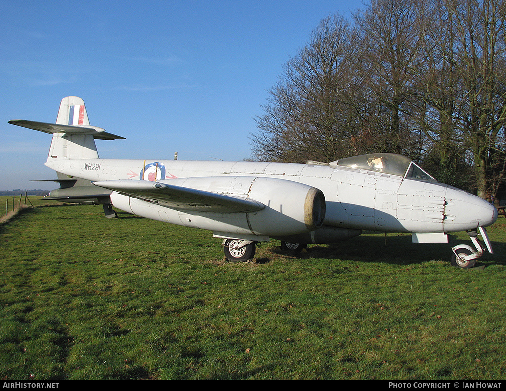 Aircraft Photo of WH291 | Gloster Meteor F8 | UK - Air Force | AirHistory.net #184712