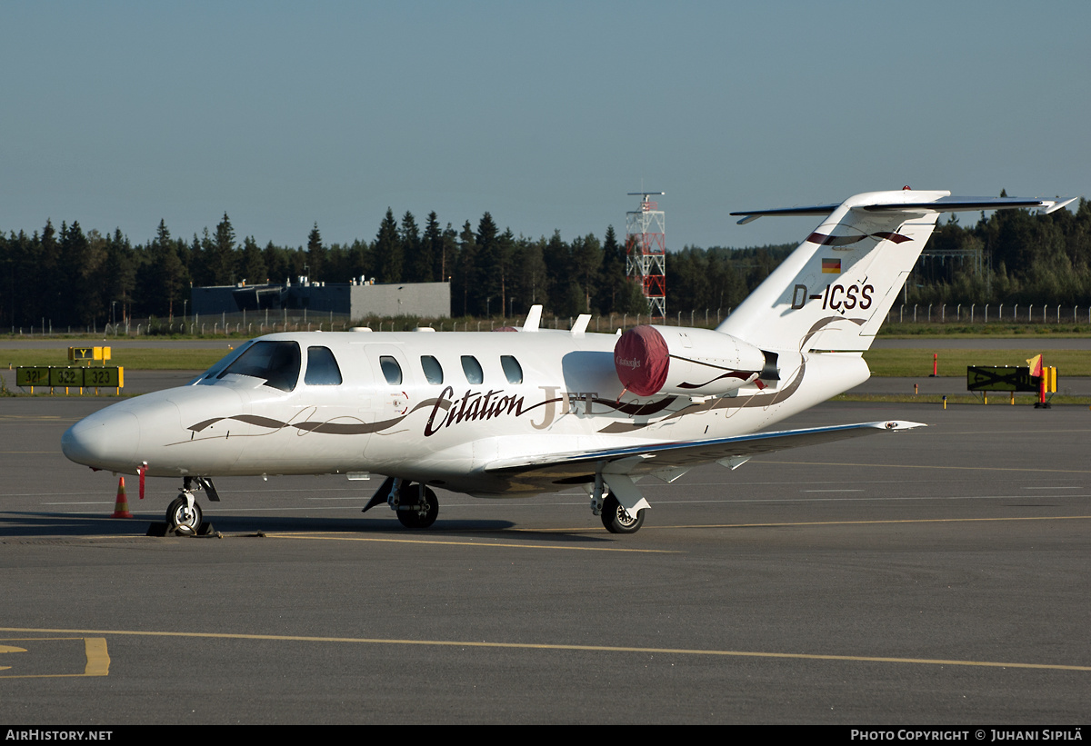 Aircraft Photo of D-ICSS | Cessna 525 CitationJet | AirHistory.net #184726