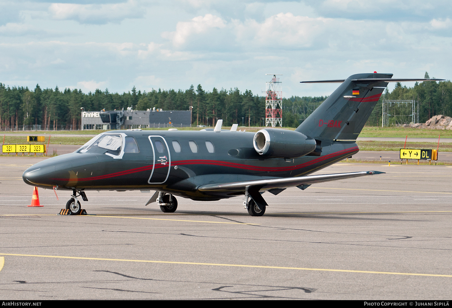 Aircraft Photo of D-IBAK | Cessna 525 CitationJet CJ1 | AirHistory.net #184730