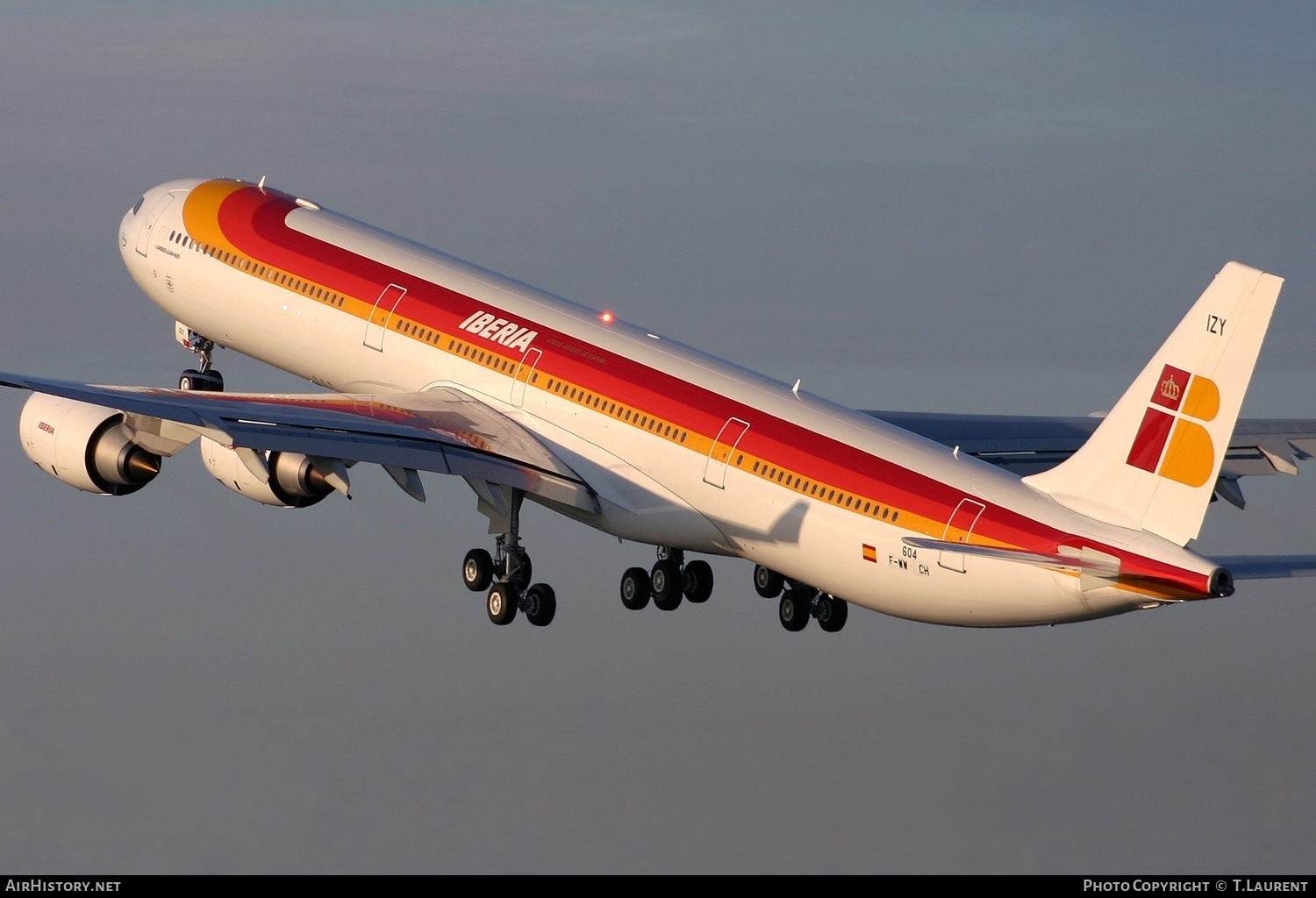Aircraft Photo of F-WWCH | Airbus A340-642 | Iberia | AirHistory.net #184736