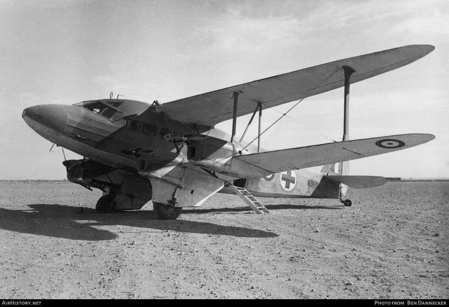 Aircraft Photo of A31-7 | De Havilland D.H. 86A Express | Australia - Air Force | AirHistory.net #184748