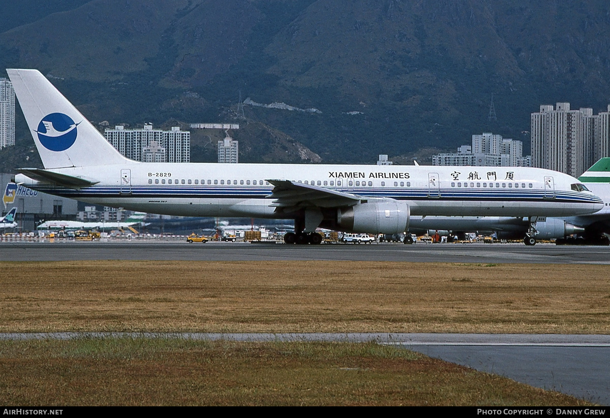 Aircraft Photo of B-2829 | Boeing 757-25C | Xiamen Airlines | AirHistory.net #184749