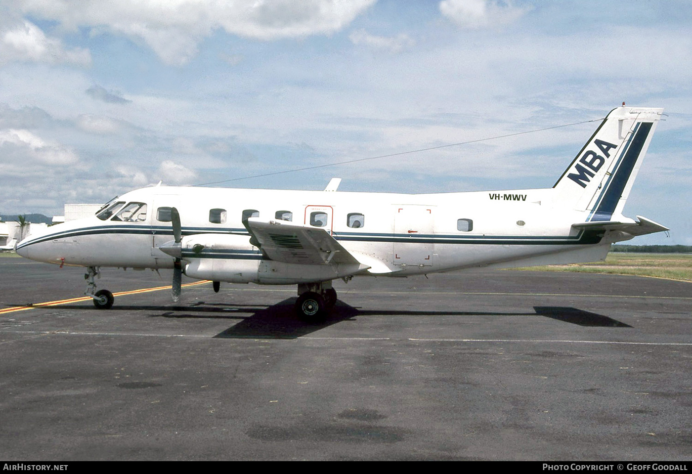 Aircraft Photo of VH-MWV | Embraer EMB-110P2 Bandeirante | MBA - Milne Bay Airlines | AirHistory.net #184754