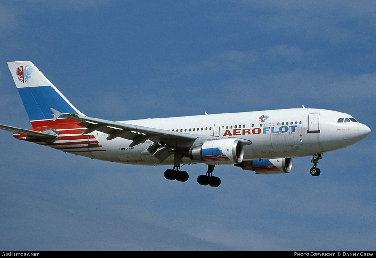 Aircraft Photo of F-OGQR | Airbus A310-308/ET | Aeroflot | AirHistory.net #184761