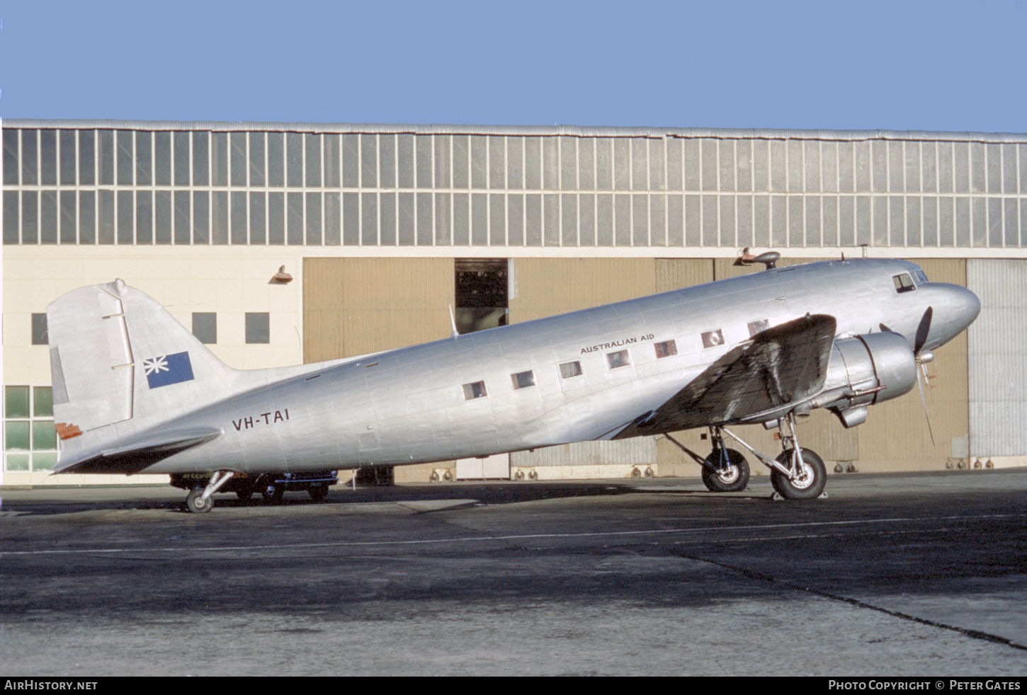 Aircraft Photo of VH-TAI | Douglas DC-3(C) | Australian Aid | AirHistory.net #184772