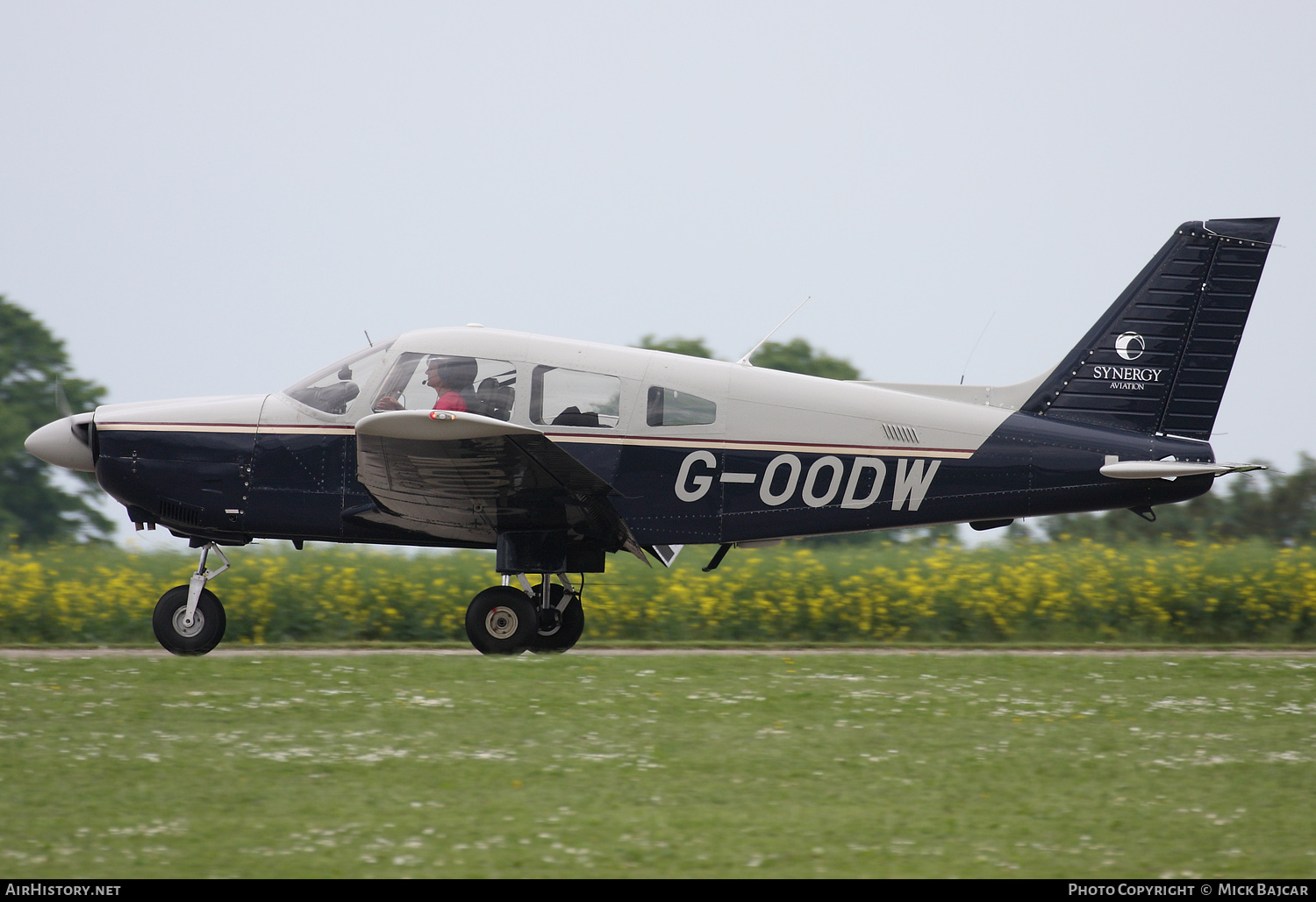 Aircraft Photo of G-OODW | Piper PA-28-181 Cherokee Archer II | Synergy Aviation | AirHistory.net #184781