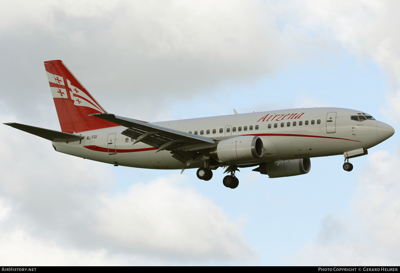 Aircraft Photo of 4L-TGI | Boeing 737-505 | Airzena - Georgian Airways | AirHistory.net #184795