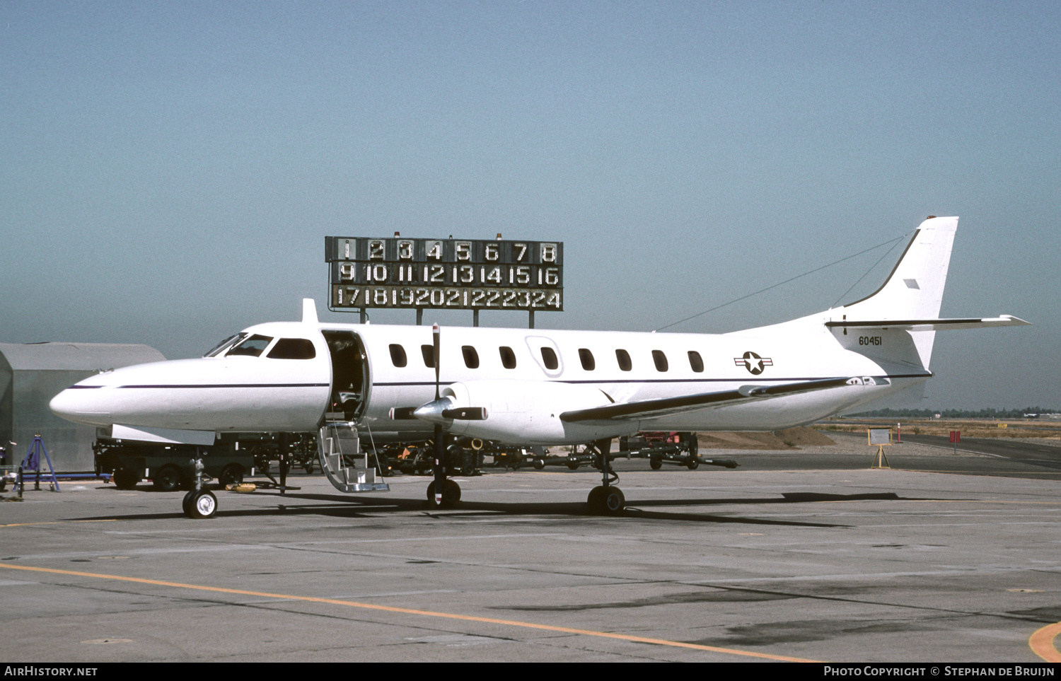 Aircraft Photo of 86-0451 / 60451 | Fairchild C-26A Metro III | USA - Air Force | AirHistory.net #184799