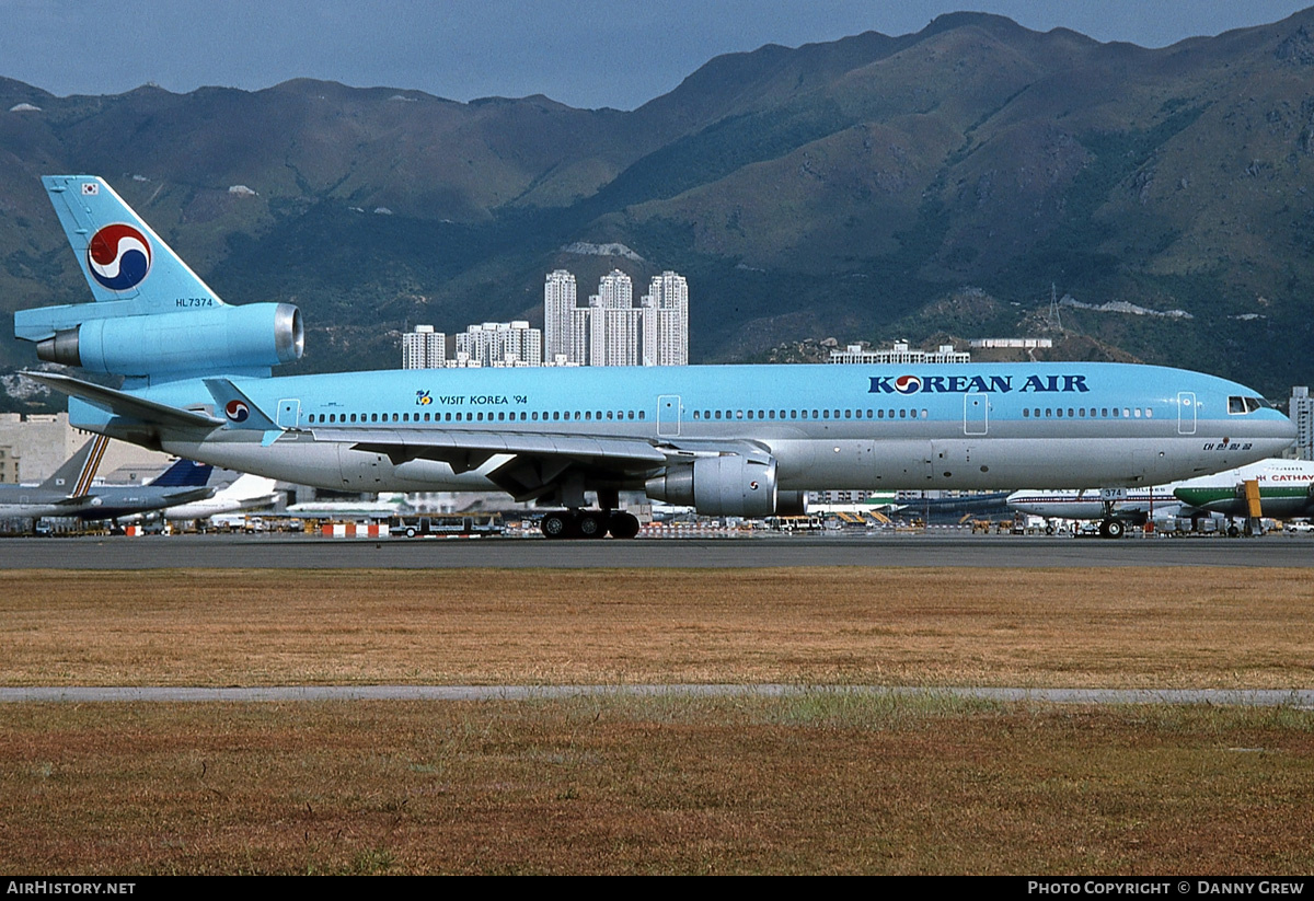 Aircraft Photo of HL7374 | McDonnell Douglas MD-11 | Korean Air | AirHistory.net #184804