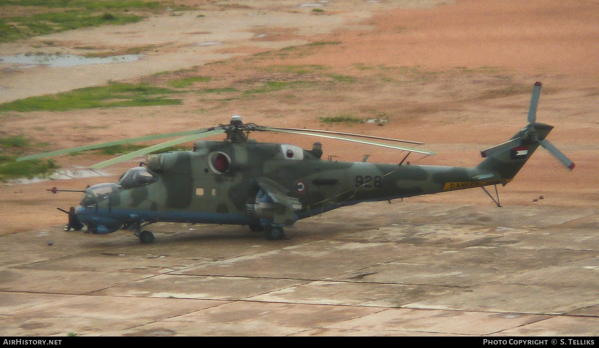 Aircraft Photo of 928 | Mil Mi-24V | Sudan - Air Force | AirHistory.net #184812