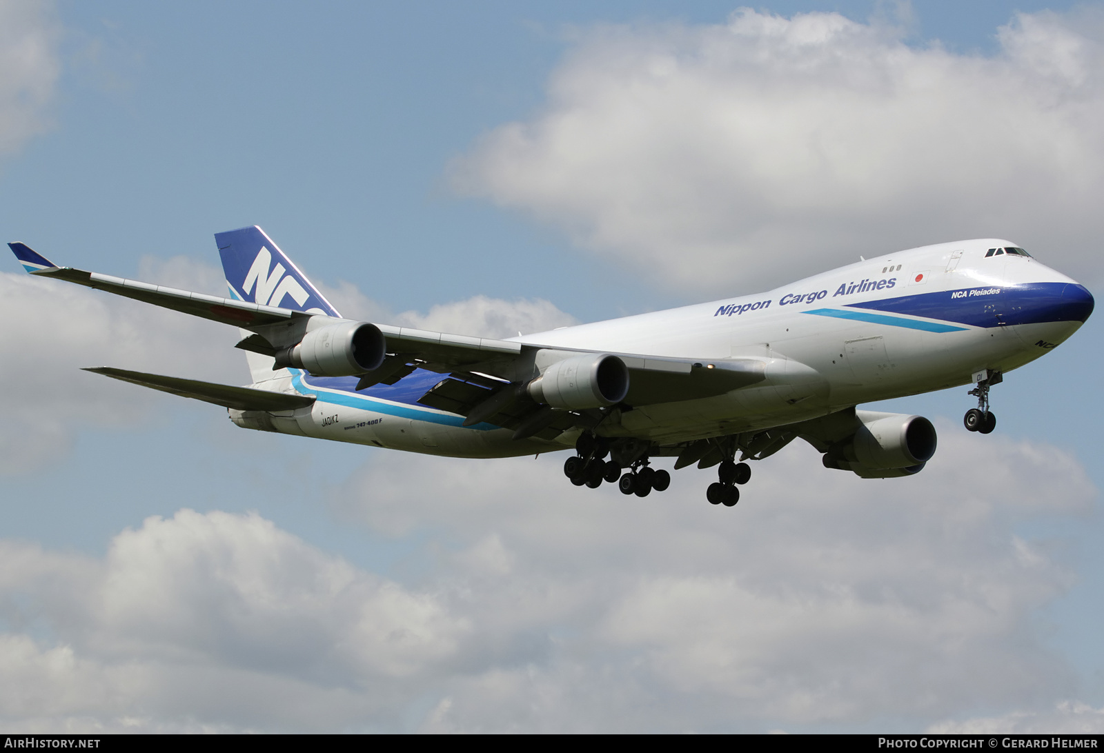 Aircraft Photo of JA01KZ | Boeing 747-481F/SCD | Nippon Cargo Airlines - NCA | AirHistory.net #184813