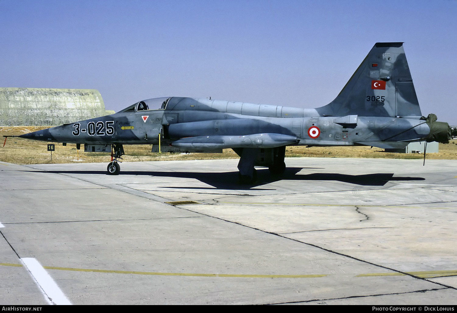 Aircraft Photo of 3025 | Canadair NF-5A | Turkey - Air Force | AirHistory.net #184816
