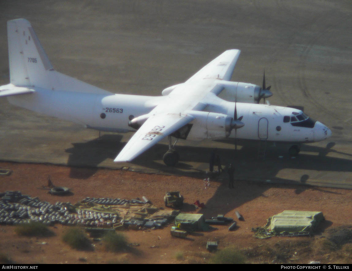 Aircraft Photo of 7705 | Antonov An-26 | Sudan - Air Force | AirHistory.net #184824