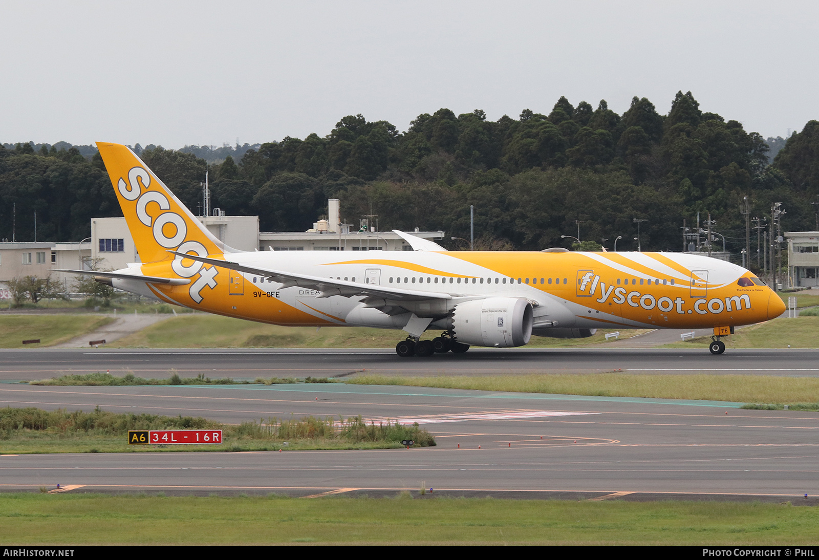 Aircraft Photo of 9V-OFE | Boeing 787-8 Dreamliner | Scoot | AirHistory.net #184826