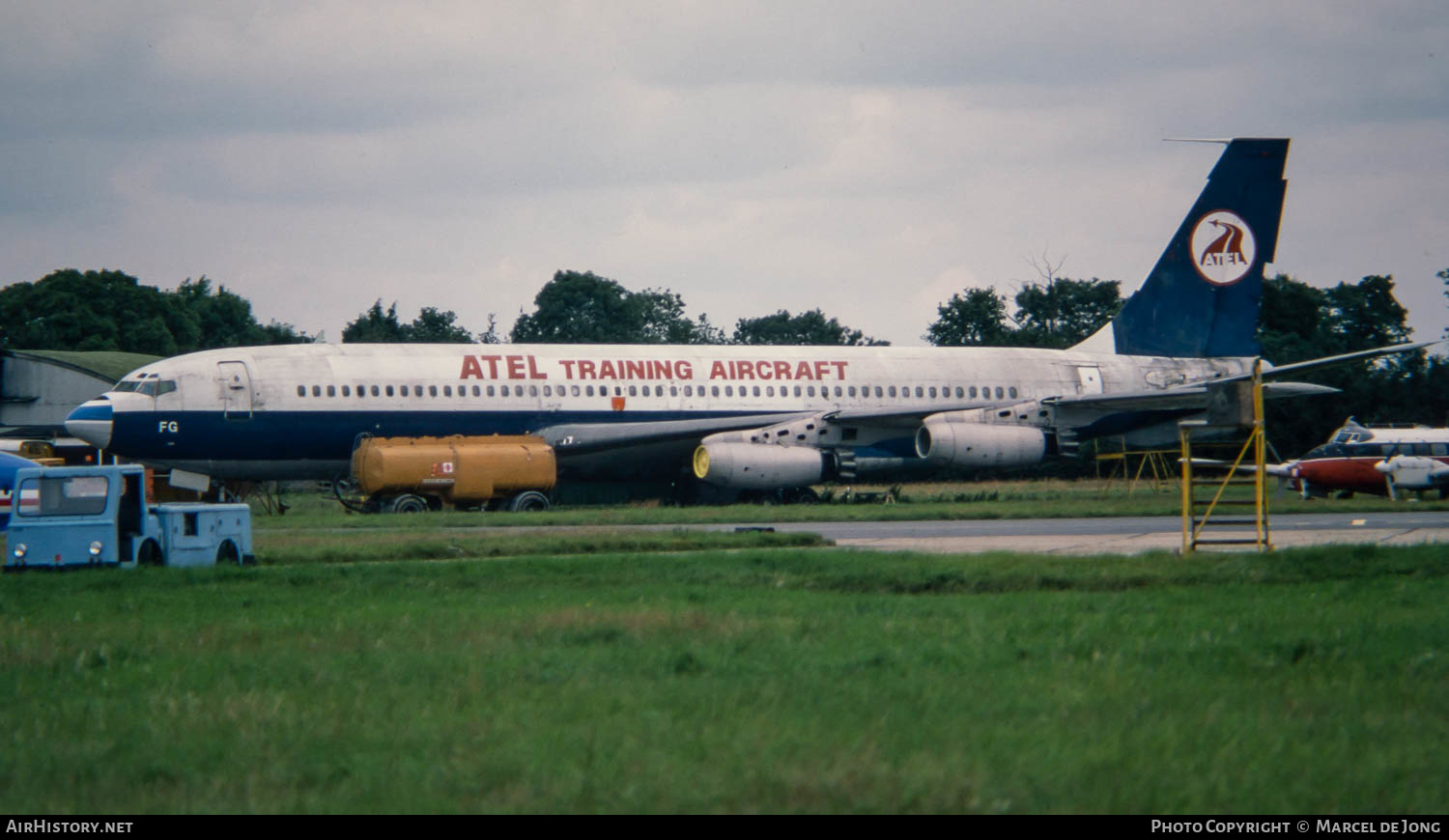 Aircraft Photo of G-APFG | Boeing 707-436 | ATEL Training Aircraft | AirHistory.net #184827