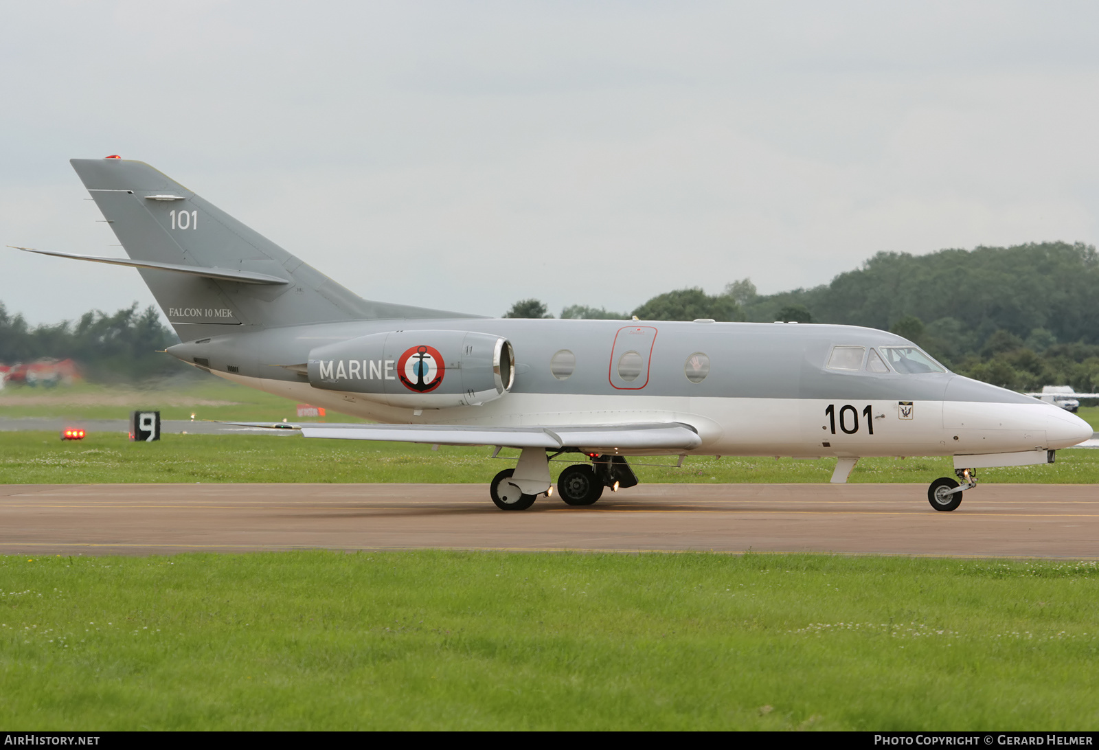 Aircraft Photo of 101 | Dassault Falcon 10MER | France - Navy | AirHistory.net #184833