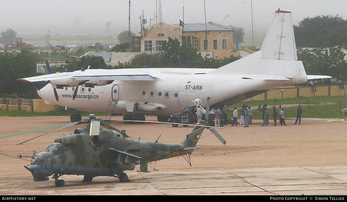 Aircraft Photo of ST-ARN | Antonov An-12BK | Juba Air Cargo | AirHistory.net #184835