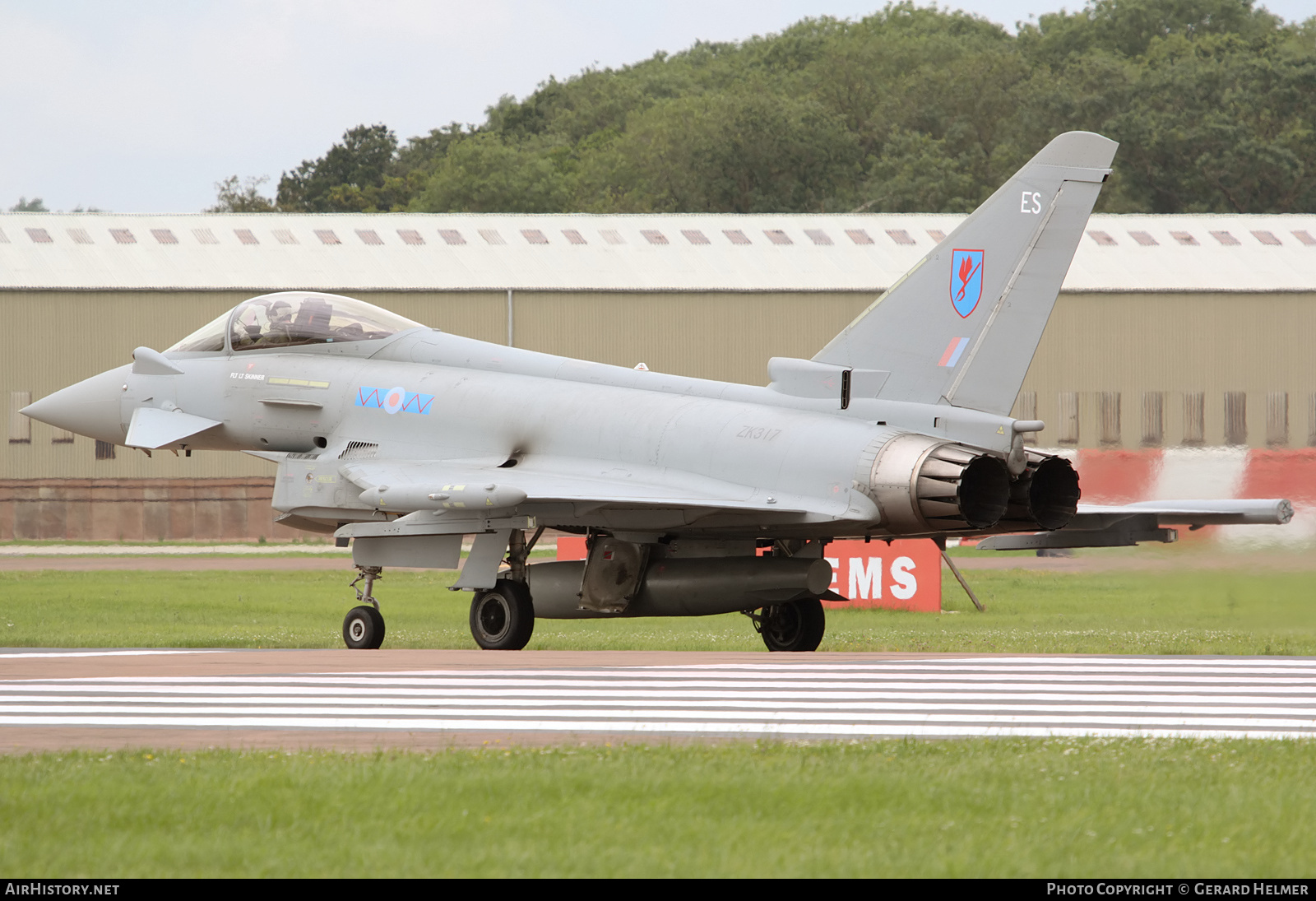 Aircraft Photo of ZK317 | Eurofighter EF-2000 Typhoon FGR4 | UK - Air Force | AirHistory.net #184841