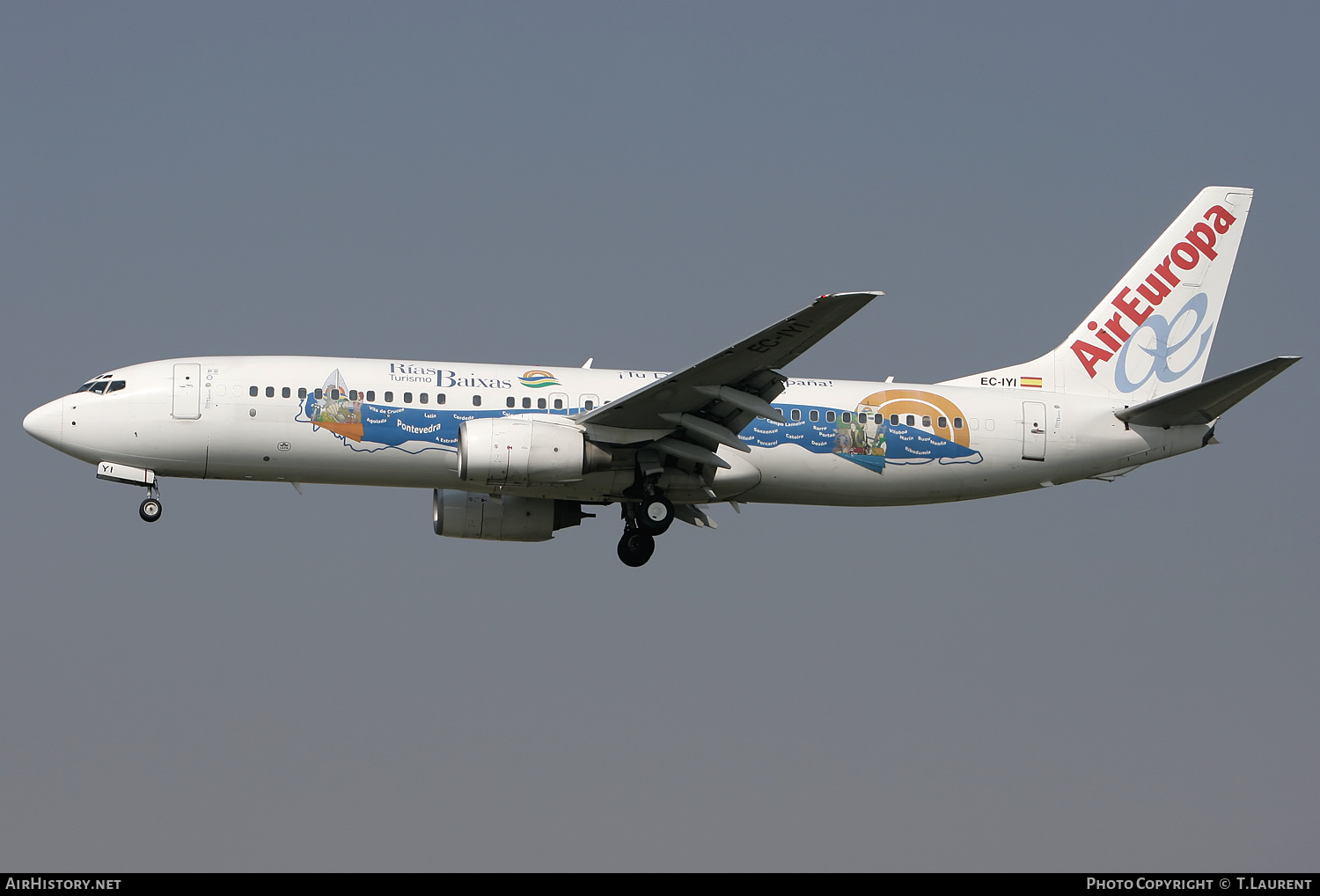 Aircraft Photo of EC-IYI | Boeing 737-883 | Air Europa | AirHistory.net #184844