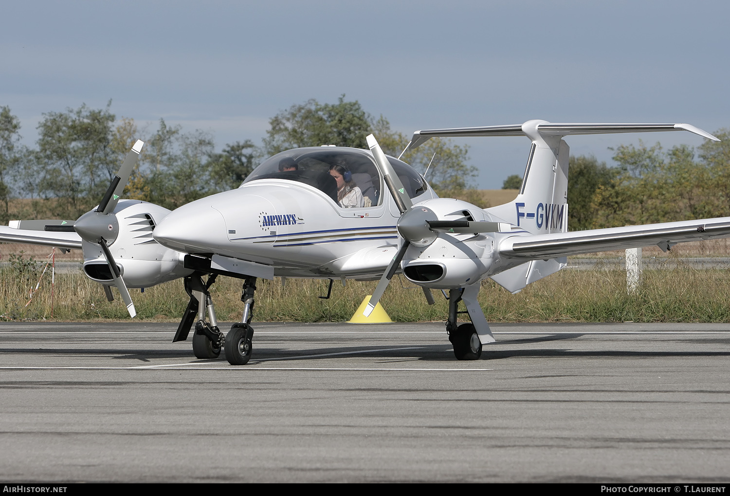 Aircraft Photo of F-GVKM | Diamond DA42 Twin Star | Airways Formation | AirHistory.net #184847